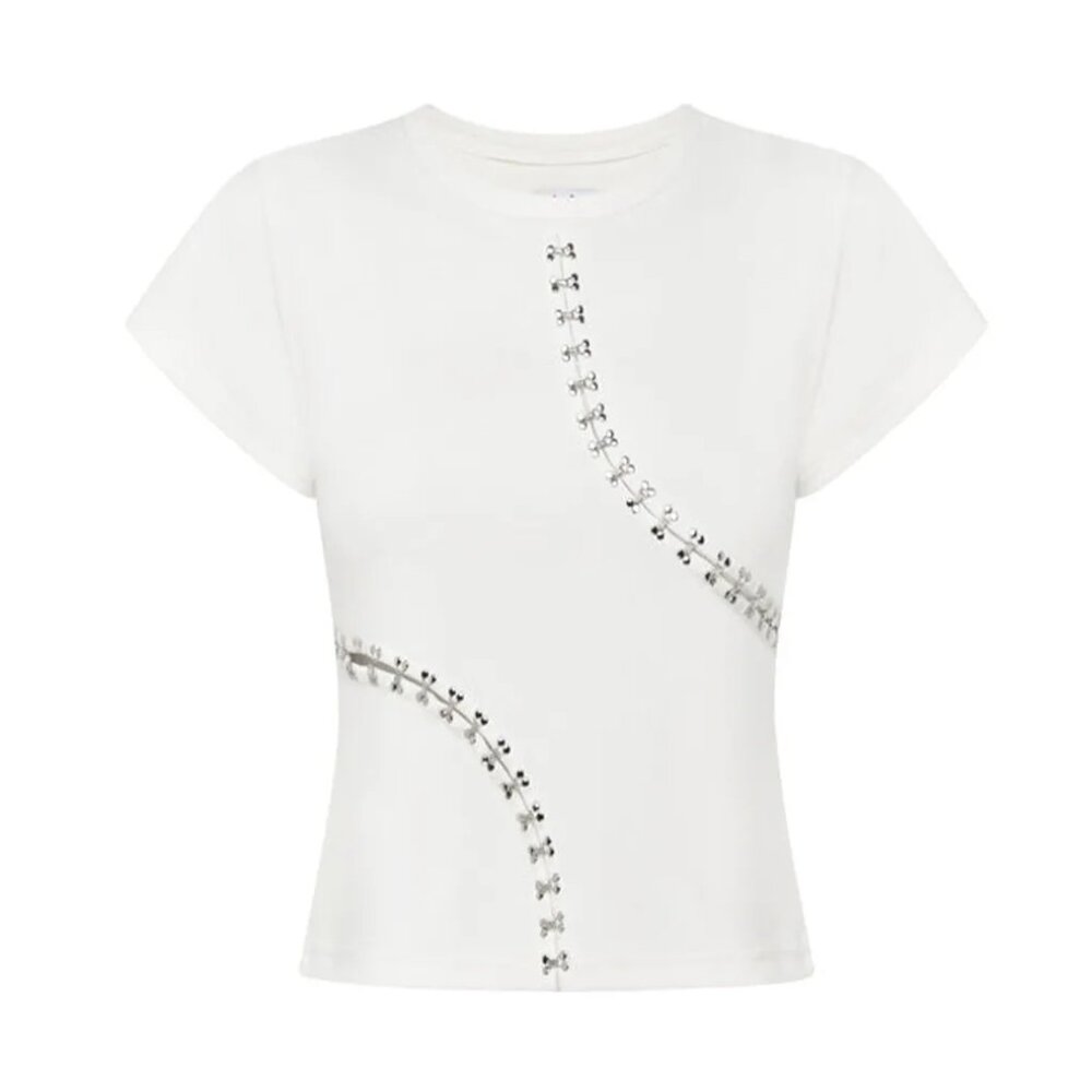 With Jean cut out top
